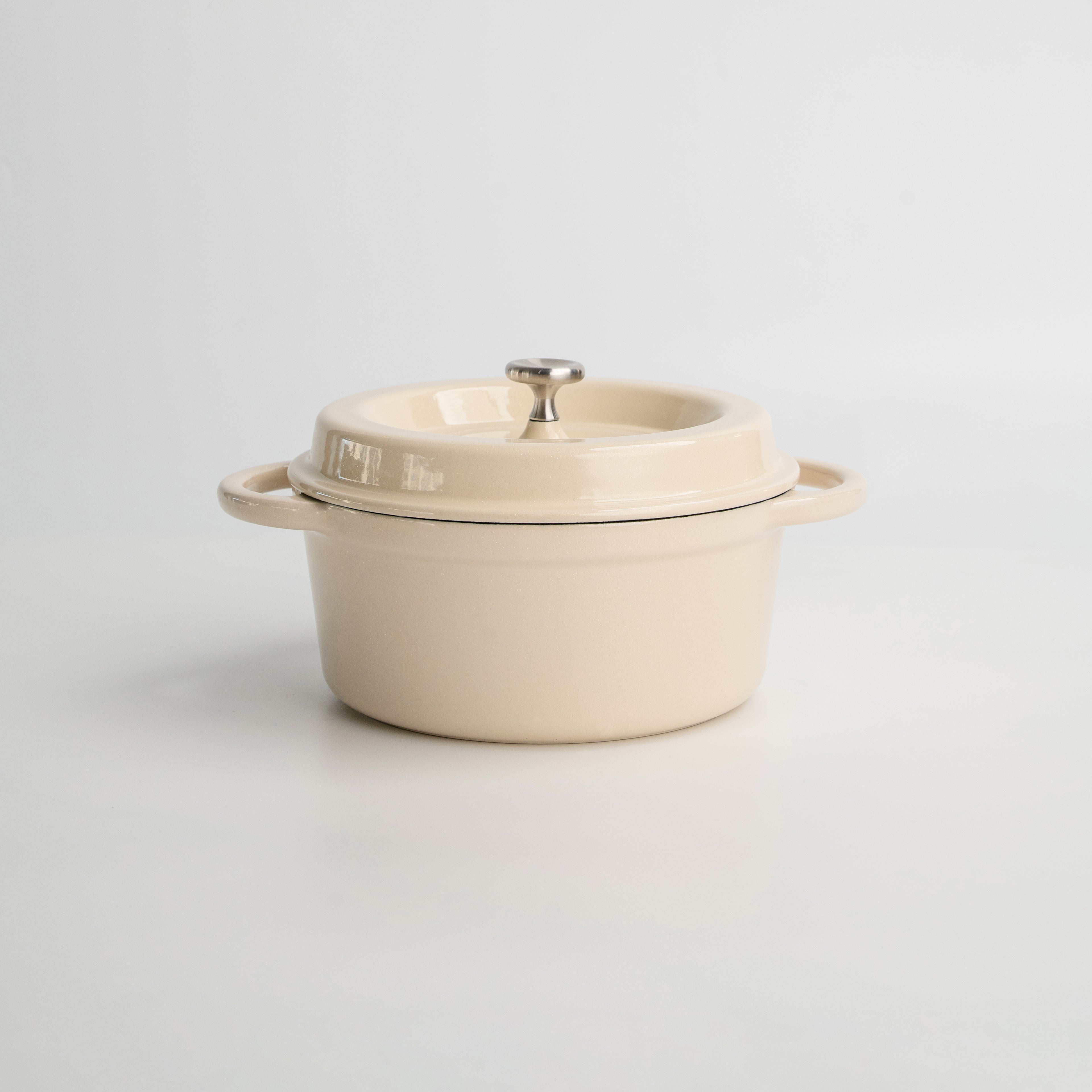 Mojakök 18cm Classic Dutch Oven 1.9QT Cocotte- Beige