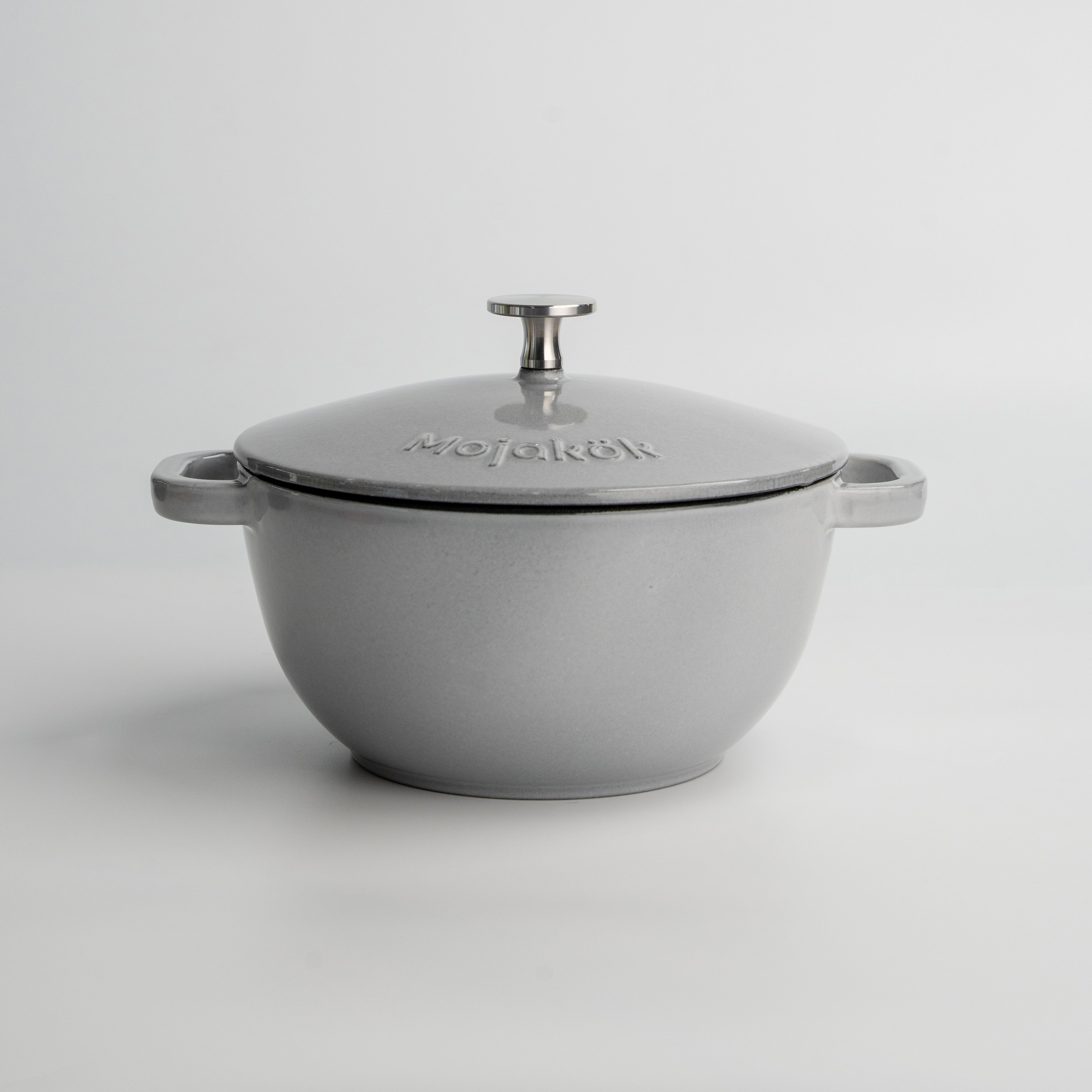 Mojakök 20cm Deep Oven 2.54QT Cocotte- Truffle white