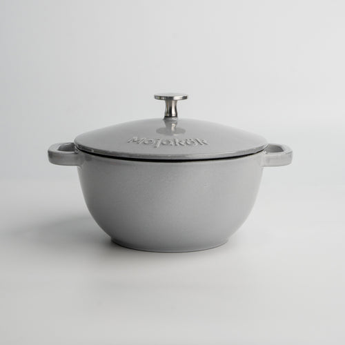 Mojakök 20cm Deep Oven 2.54QT Cocotte- Truffle white
