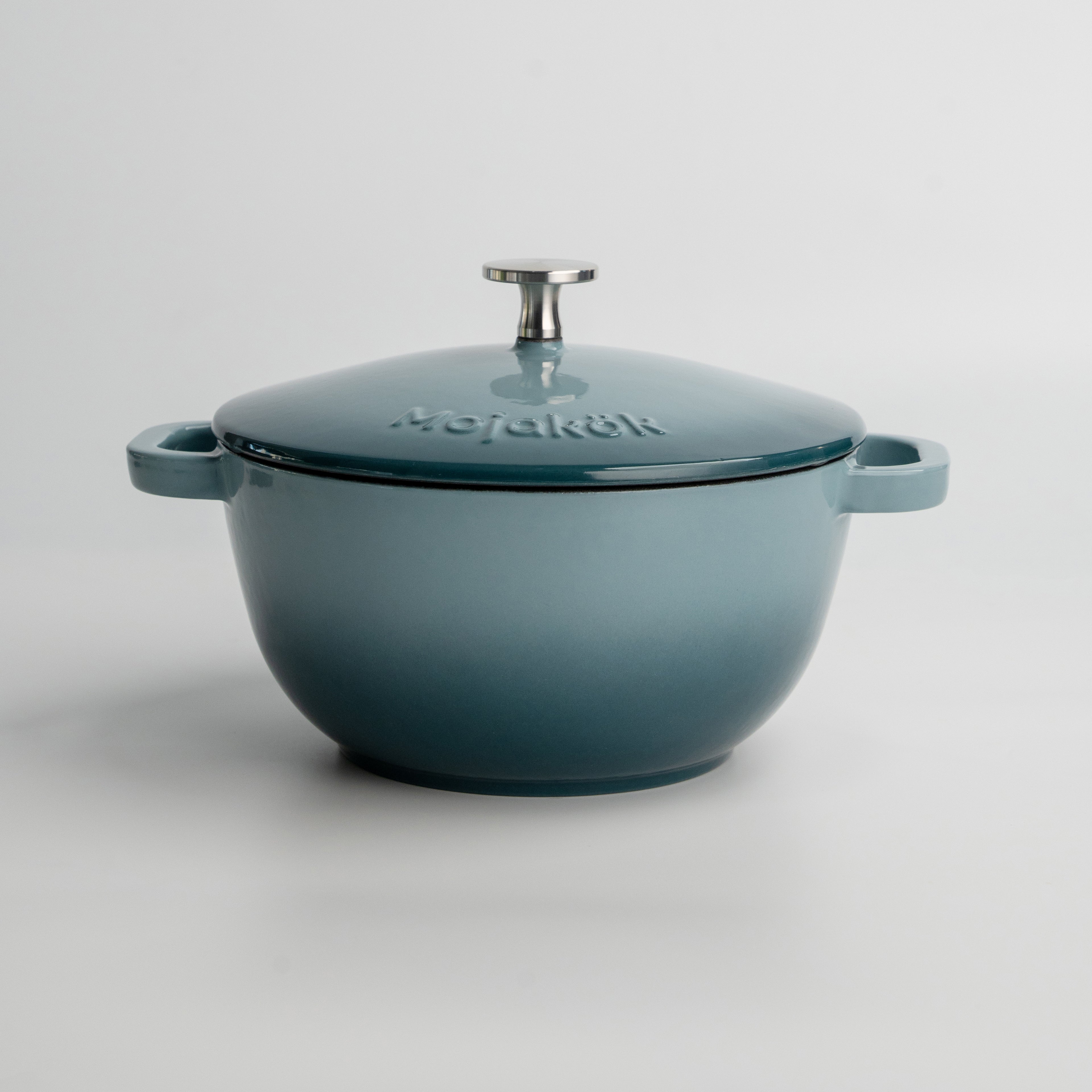 Mojakök 20cm Deep Dutch Oven 2.54QT Cocotte- Caribbean Blue