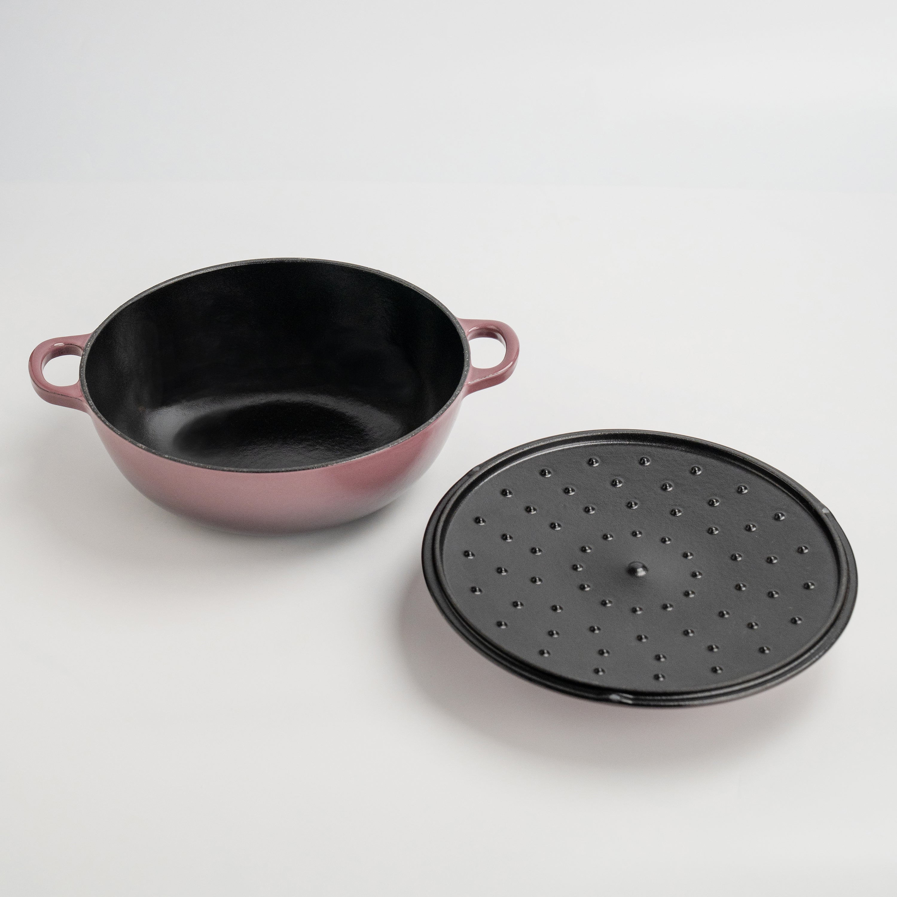 Mojakök 28cm Enameled Cast Iron Dutch Oven 5QT - Fig Purple