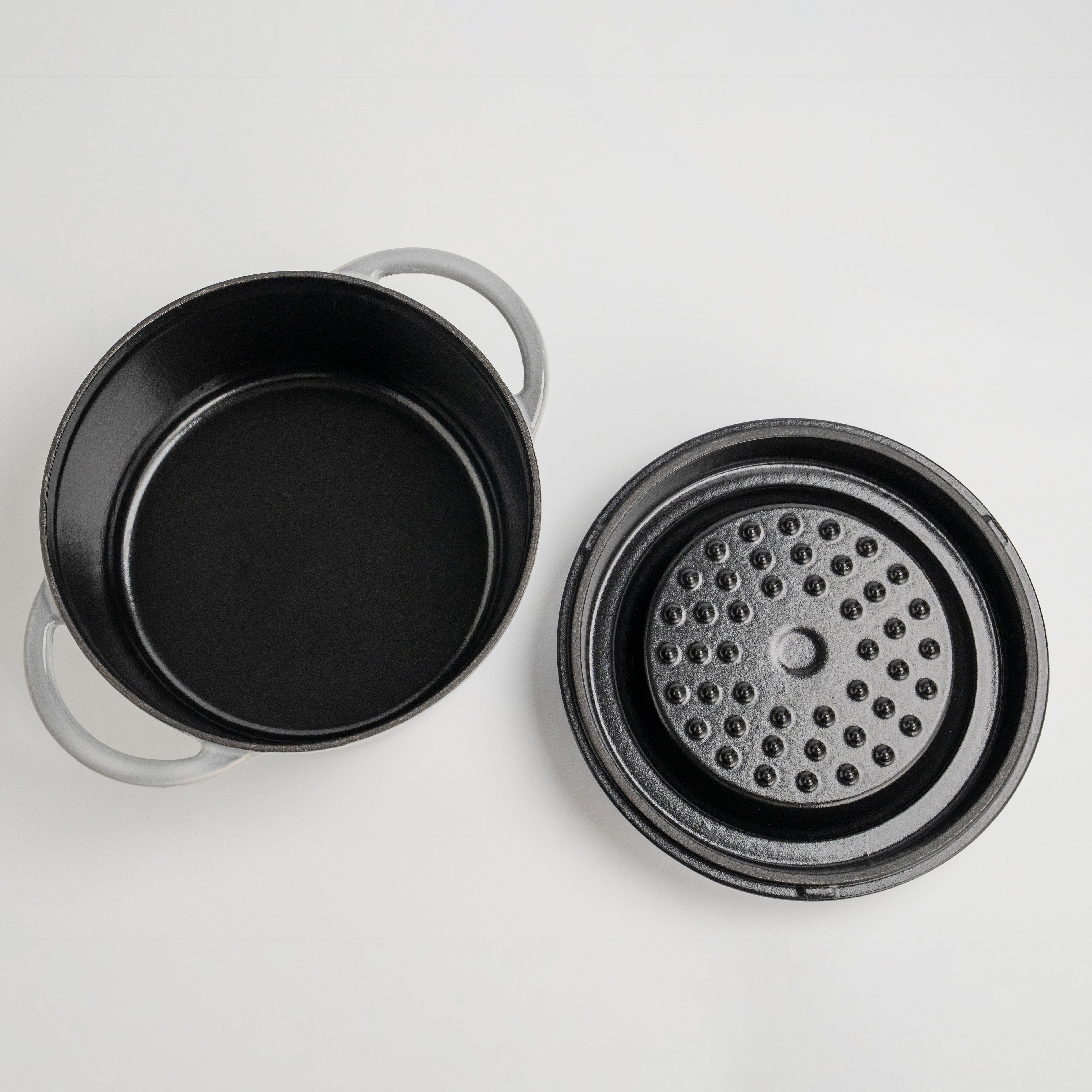 Mojakök 22cm Dutch Oven 3.32QT Classic round Cocotte- Truffle white