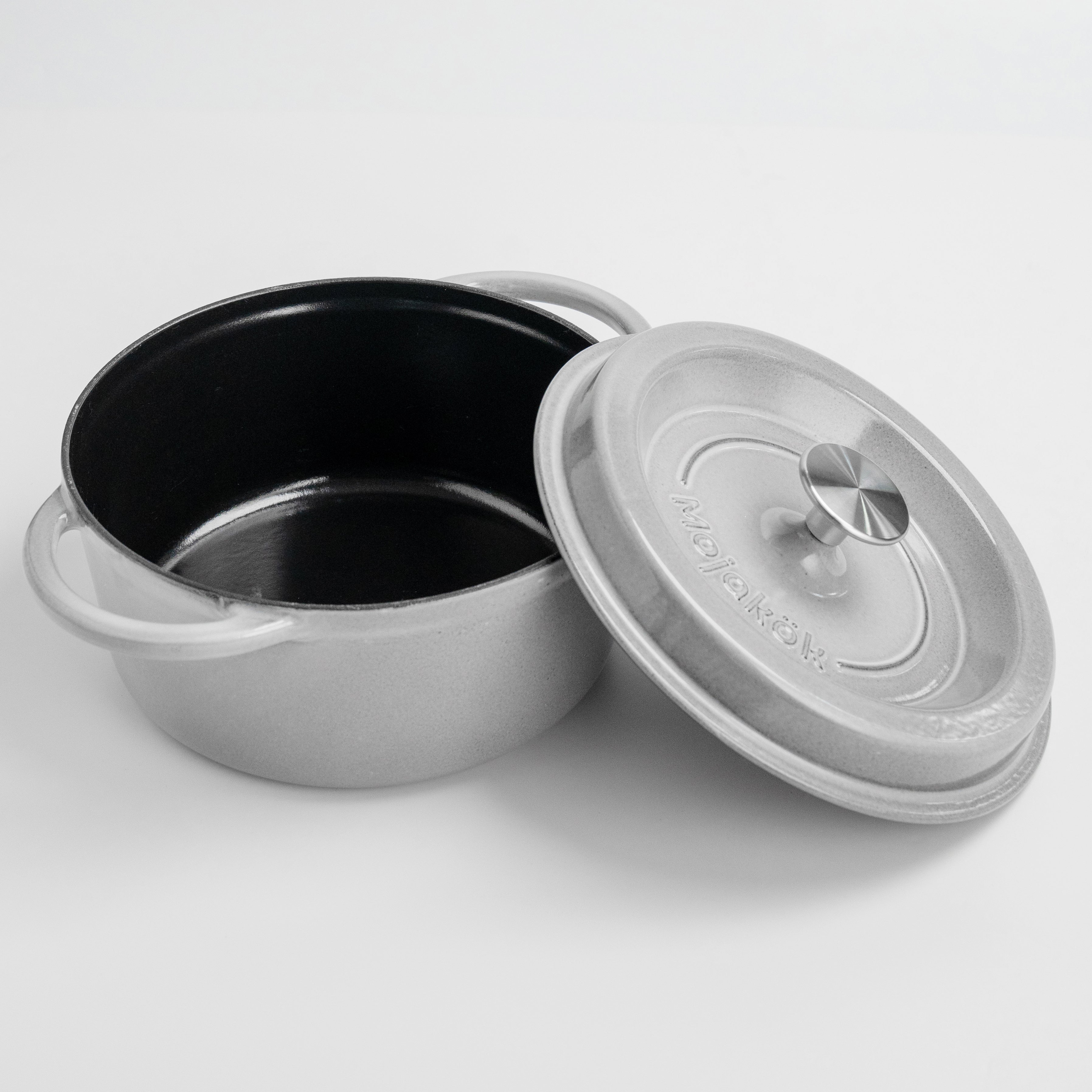 Mojakök 22cm Dutch Oven 3.32QT Classic round Cocotte- Truffle white