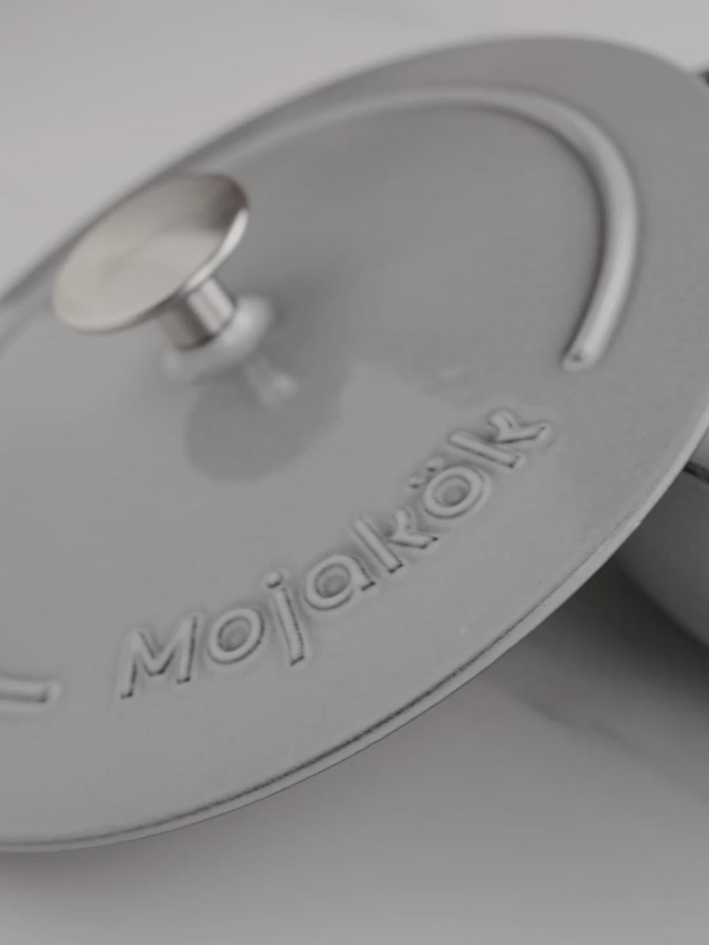 Mojakök 28cm Enameled Cast Iron Dutch Oven 5QT - Gray