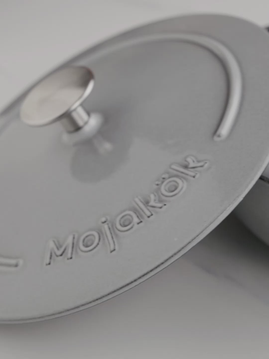 Mojakök 28cm Enameled Cast Iron Dutch Oven 5QT - Gray