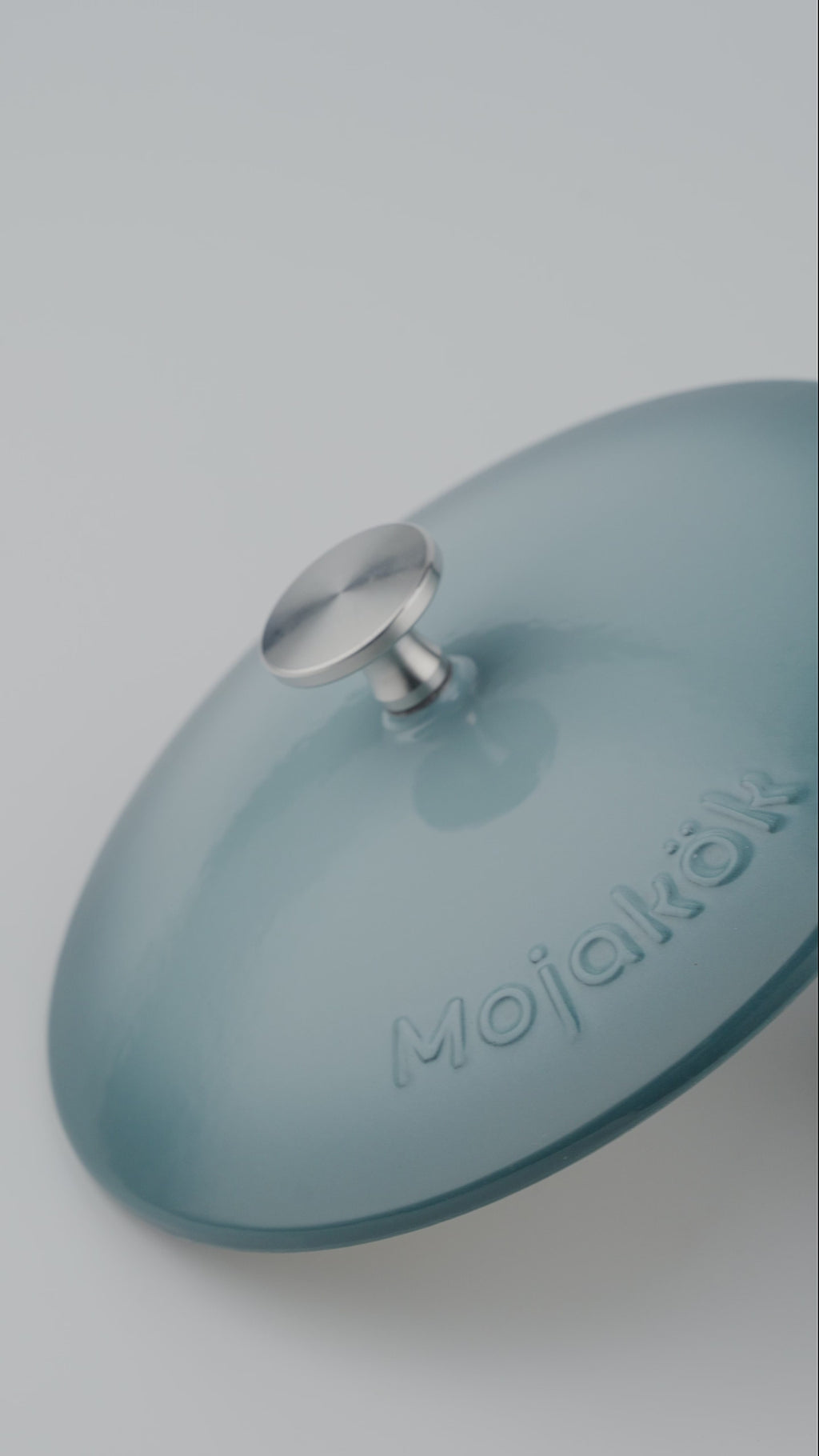 Mojakök 20cm Deep Dutch Oven 2.54QT Cocotte- Caribbean Blue