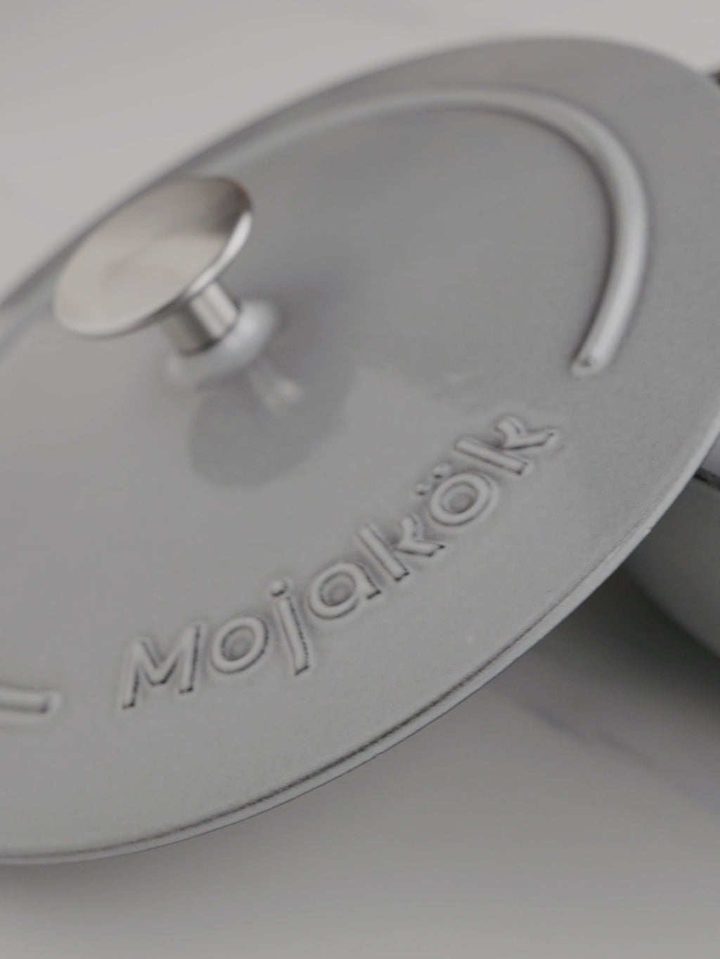 Mojakök 24cm 2.96QT Shallow Cocotte- Platinum Gray