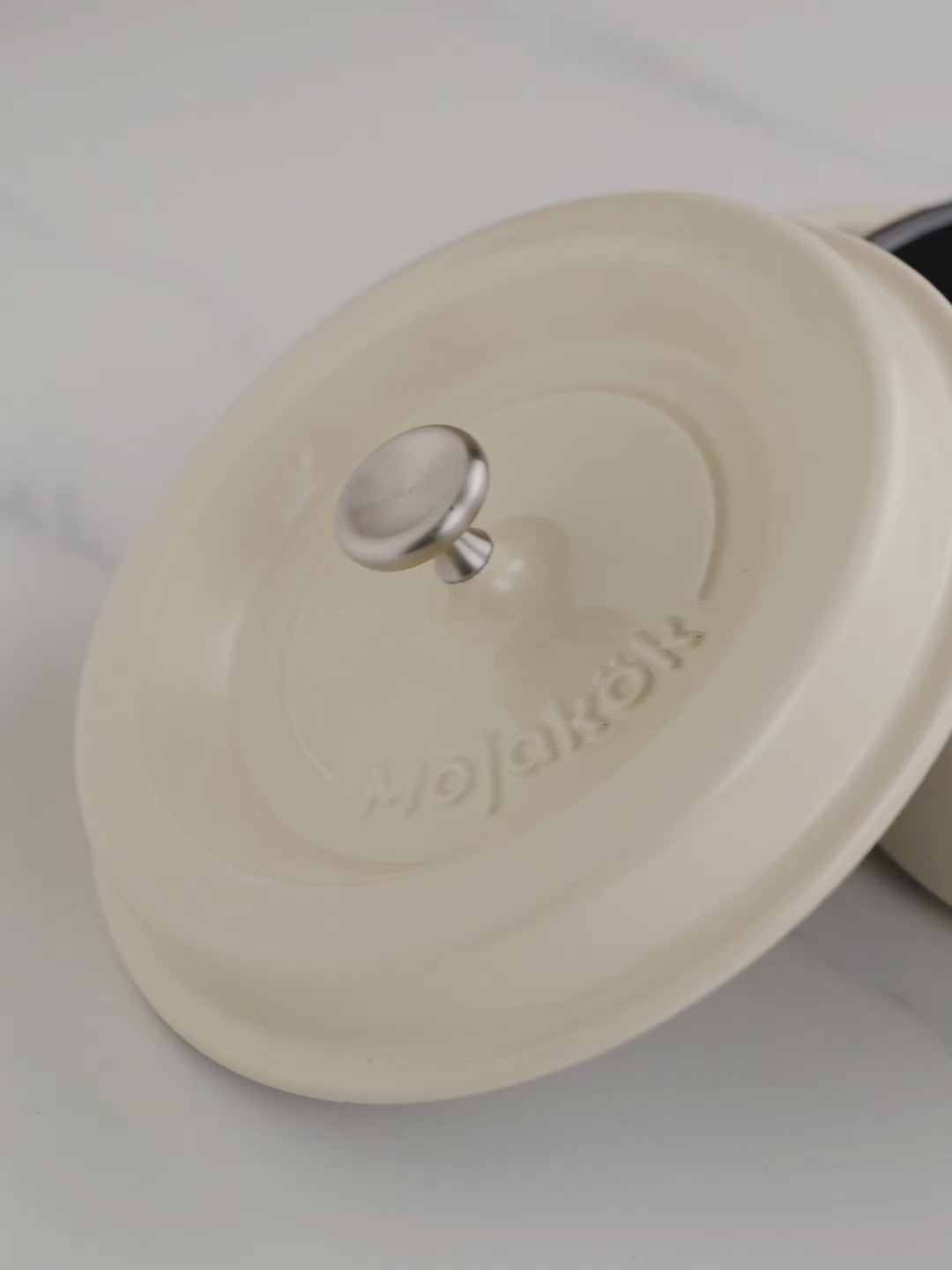 Mojakök 18cm Classic Dutch Oven 1.9QT Cocotte- Beige